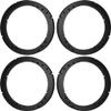 6.5" 6 1/2" Speaker Spacers Depth Extender Extending Rings - 1" thick - ID: 5 1/2" OD: 6 5/8" - 2 Pair - SSK65K - Stackable - Perfect For Framing Fiberglass Enclosures view 1