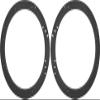 12" Subwoofer Speaker Spacer Depth Extender Extending Ring - 1" thick - ID: 11 1/8" OD: 12 7/8" - 1 Pair - SSK12XXK - Stackable - Perfect For Framing Fiberglass Enclosures view 1