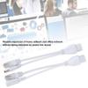 Leapiture POE Adapter Cable, 2pcs 12V DC watertightness POE Splitter Non Standard POE Injector Cable Ethernet Power Adapter Kitgoodfor DIY Network Installations(White) view 3