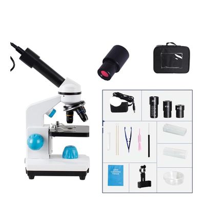 Lab Microscope Slides Microscope 13PCS Accessories Electronic Eyepiece Monocular Zoom 2000x Microscope Parts (Color : Package 5)