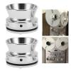 1 Pair 10in Nab Hub Adapter Aluminium Alloy Opener Universal Loading Device for Studer for Akai for Teac Silver White view 4