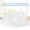 Nail Dust Suction Collector Bag, White Non-Woven Nail Art Dust Suction Collector Pouches Replacement Bag Dirt Suction Machine Vacuum Cleaning Tool for Nail Art Equipment Salon Tools (1PCS) view 4