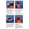 4.3inch LCD Screen Satellite Dish Finder V8 Finder PRO2 DVB S2X Meter with Function (US Plug) view 3