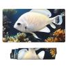 White-Golden Fish Mouse Pad, Gaming Mouse Pad, Laptop Mouse Pad for Office, Work, Gaming, Home, Etc. (29.5 in. X 15.8 in.) view 2