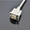 for MT6000-FX Touch Screen MT6000 Connecting FX Series PLC Communication Cable 9pin Male to Round 8pin White : 3 Meters view 2