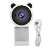 SUNGOOYUE 1080P Webcam with Microphone, Plug and Play USB Computer Camera Video Recording Digital Webcam Built in Microphone for Live Broadcast (White) view 1