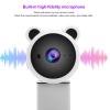 SUNGOOYUE 1080P Webcam with Microphone, Plug and Play USB Computer Camera Video Recording Digital Webcam Built in Microphone for Live Broadcast (White) view 4