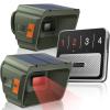 Chtoocy Solar Driveway Alarm Wireless Outdoor 1/2 Mile Range - Customizable Alarm Tones Weatherproof for Driveway Gate, 3 Sensitivity Motion Sensor & Detector Alert for Outdoor/Indoor Property view 1