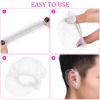 4 Pairs Silicone Ear Covers Reusable Hair Dye Shield for Shower view 3