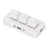 SUNGOOYUE 3 Key Keypad, ABS RGB Backlit Mini 3 Keys USB Mechanical Programmable Plug and Play Macro Keypad for Computer (White) view 4