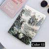 kaidisen Flower Case Compatible with iPad 6th/5th Generation iPad Air 2nd Generation 9.7 inch Case Floral Illustration Cover with Pencil Holder,Color 13 view 2