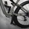 ABUS Wall Anchor with Wall Holder WBA65 B/BS and Bike Holder - Space-saving Protection for Two-wheelers in Garages and Basements - Suitable for Bicycles and E-Bikes view 2