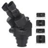 Lab Microscope Slides 7X-45X 3.5X-90X Simul-Focal Trinocular Microscope Zoom Stereo Microscope Head 0.5X 2.0X 0.7X 1.5X 0.75x Auxiliary Objective Lens Microscope Parts (Color : with 1.5X 0.5X) view 2