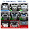 8 Core 64G 5GWIFI Upgrade Android Car Radio for Toyota Camry 2007 2008 2009 2010 2011: 9" 1280P HD Touch Screen Stereo, Wireless Carplay Android Auto, GPS Navigation AM/FM DSP Bluetooth Backup Camera view 2