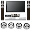 4Pcs Speaker Isolation Feet, Aluminum Alloy Spike Stand with Anti-Slip Rubber for Speakers DACs, Vibration Reduction for Clearer Sound (40x20mm/1.57x0.78in) (Silver) view 2
