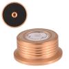 50Hz Turntable Disc Record Stabilizer Clamp, with Bubble Level for Record Player Vibration Balanced - Aluminum Alloy, Diameter 78mm (Gold) view 3