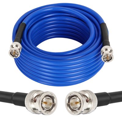XRDS -RF 12G SDI Cable 35FT, SDI Video Cables 3G/6G/12G 75ohm BNC Male Cable Supports HD-SDI/3G/6G-SDI/4K/8K for Video Security Camera Converter