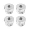 The Lord of the Tools 4Pcs 1/4 Inch - 20 to 5/8 Inch - 11 Laser Adapter Screw Adapter Studs Aluminum Alloy Threaded Adapter Accessories for Camera Tripods Mic Stands view 1