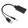 The Lord of the Tools Car Bluetooth 5.0 Receiver Bluetooth AUX Adapter 5-12V 3.5mm/0.14in Car AUX Audio Cable Wireless Bluetooth Receiver Adapter HiFi Stereo Accessories view 1