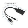 The Lord of the Tools Car Bluetooth 5.0 Receiver Bluetooth AUX Adapter 5-12V 3.5mm/0.14in Car AUX Audio Cable Wireless Bluetooth Receiver Adapter HiFi Stereo Accessories view 3