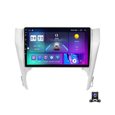 9 Inch Android 12 Car Stereo Audio Bluetooth MP5 Player for Toyota Camry 7 XV 50 55 2011~2014 Multimedia Radio with 720P AHD Backup Camera Support SWC/Carplay/Mirror Link/FM/DSP,M500s
