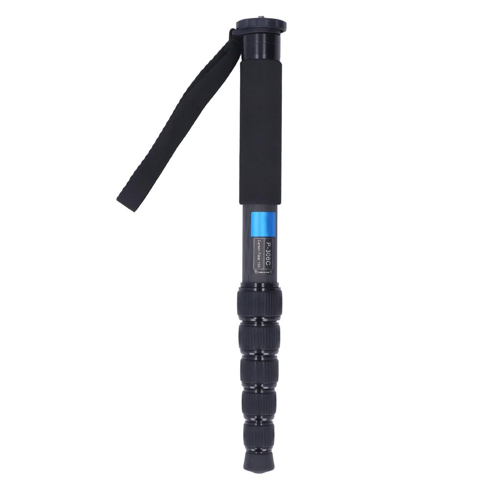 Camera Monopod, 6 Section Carbon Fiber Monopod,Portable Compact Lightweight Travel Monopod, SLR Camera Monopod for Outdoor Travel Photography Mountaineering