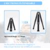 BJ-131 Camera Tripod, 22.05 High load bearing Portable Tripod Stand for Camera Phone Projector DSLR Webcam Spotting Scope, Extendable Tripod with Phone Tripod Mount 1/4Screw view 3