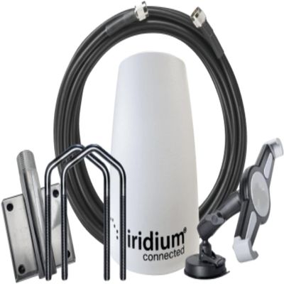 Iridium GO! Exec Fixed Installation Kit | Satellite Wi-Fi Hotspot | Global Connectivity | Voice, Messaging, Data | Rugged Design