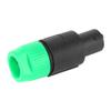 10PCS Audio Speaker Connector,Speaker Connector C NL4FC Audio Speaker Connector Waterproof Speakon Plug Cable Connector 4 Pin Speakon Plug Cable Connector Audio Video Connector Copper Plated (Green) view 4