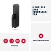 ABUS WINTECTO One Window Drive - Smart Window Handle for Windows, Balcony and Patio Doors - with Alarm Function - Easy Installation No Drilling - Black, Keyed Alike (AL0089) view 2