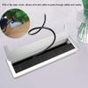Gavigain Aluminium Desk Computer Wire Cable Tidy Outlet Insert Hole Top Cover(Large) view 3