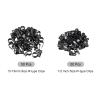 MECCANIXITY R Type Cable Clip Clamp Kit 15-19mm and 1/2 Inch for Wire Management Black 50 Set view 3