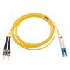 MECCANIXITY 1Pcs 6.6Ft Single-Mode Duplex Fiber Optic Patch Cable LSZH Fiber Jumper Optical LC to ST for Data Centers Router Switches Transceivers view 1