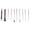 Pry Tool, 9Pcs Pry Tool Kit Alloy Steel Repair Kit for Mobile Phones Tablets Computers Watches Electronic Devices, Multitools view 1