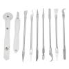 Pry Tool, 9Pcs Pry Tool Kit Alloy Steel Repair Kit for Mobile Phones Tablets Computers Watches Electronic Devices, Multitools view 2
