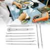 Pry Tool, 9Pcs Pry Tool Kit Alloy Steel Repair Kit for Mobile Phones Tablets Computers Watches Electronic Devices, Multitools view 4