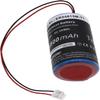 BUSFUIVA Replacement Battery for DSC 2 Way Wireless External Siren, Impassa Wireless Siren, WT4911, WT4911B, WT4911Bm, WT4911R, WT4911R Wireless Outdoor Sire, WT8911 3.6V/14500mA view 3