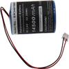 BUSFUIVA Replacement Battery for DSC 2 Way Wireless External Siren, Impassa Wireless Siren, WT4911, WT4911B, WT4911Bm, WT4911R, WT4911R Wireless Outdoor Sire, WT8911 3.6V/14500mA view 4