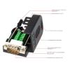 YSJJZRL DB9 Serial Adapters No Soldering Needed D-SUB 9-pin RS232 RS485 Adapter to Terminal Connector Signal Module (Male-Band Screw Tail Sleeve) view 2