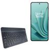 BoxWave Keyboard Compatible with OnePlus Ace 2V - SlimKeys Bluetooth Keyboard, Portable Thin with Chiclet-Style Keys - Jet Black view 1