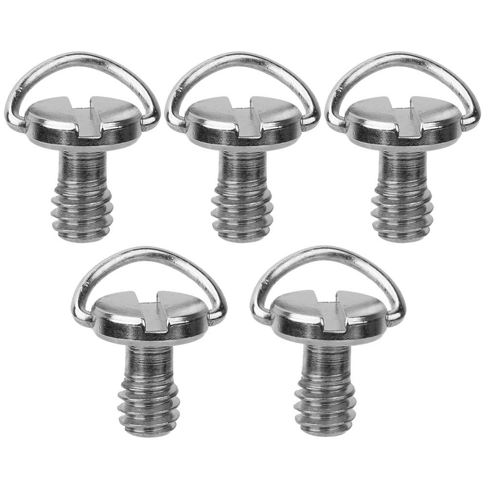 1/4inch Camera Screw for Quick Release Plate with Folding C Adapter, Lightweight and