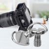 1/4inch Camera Screw for Quick Release Plate with Folding C Adapter, Lightweight and view 2