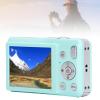 8K Digital Camera, 2.7inch 68MP Vlogging Selfie Dual Screen Camera with 16X Digital Zoom, 20 Built in Beauty Filters, 750mAh Digital Video Camera for Vlogging (Green) view 2