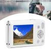 8K Digital Camera, 2.7inch 68MP Vlogging Selfie Dual Screen Camera with 16X Digital Zoom, 20 Built in Beauty Filters, 750mAh Digital Video Camera for Vlogging (White) view 4