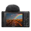 Sony ZV-1 II Vlog Camera for Content Creators and Vloggers (Black) (ZV-1M2/B) + Pro Mic + 64GB Card + Corel Photo Software + 2 x NP-BX1 Battery + Card Reader + LED Light + Soft Bag + More (Renewed) view 2