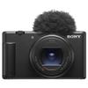 Sony ZV-1 II Vlog Camera for Content Creators and Vloggers (Black) (ZV-1M2/B) + Pro Mic + 64GB Card + Corel Photo Software + 2 x NP-BX1 Battery + Card Reader + LED Light + Soft Bag + More (Renewed) view 3