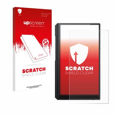 upscreen Scratch Shield Screen Protector compatible with FiiO M11s - HD-Clear, Anti-Fingerprint
