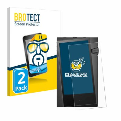 brotect 2-Pack Screen Protector compatible with Astell&Kern A&norma SR35 - HD-Clear Protection Film