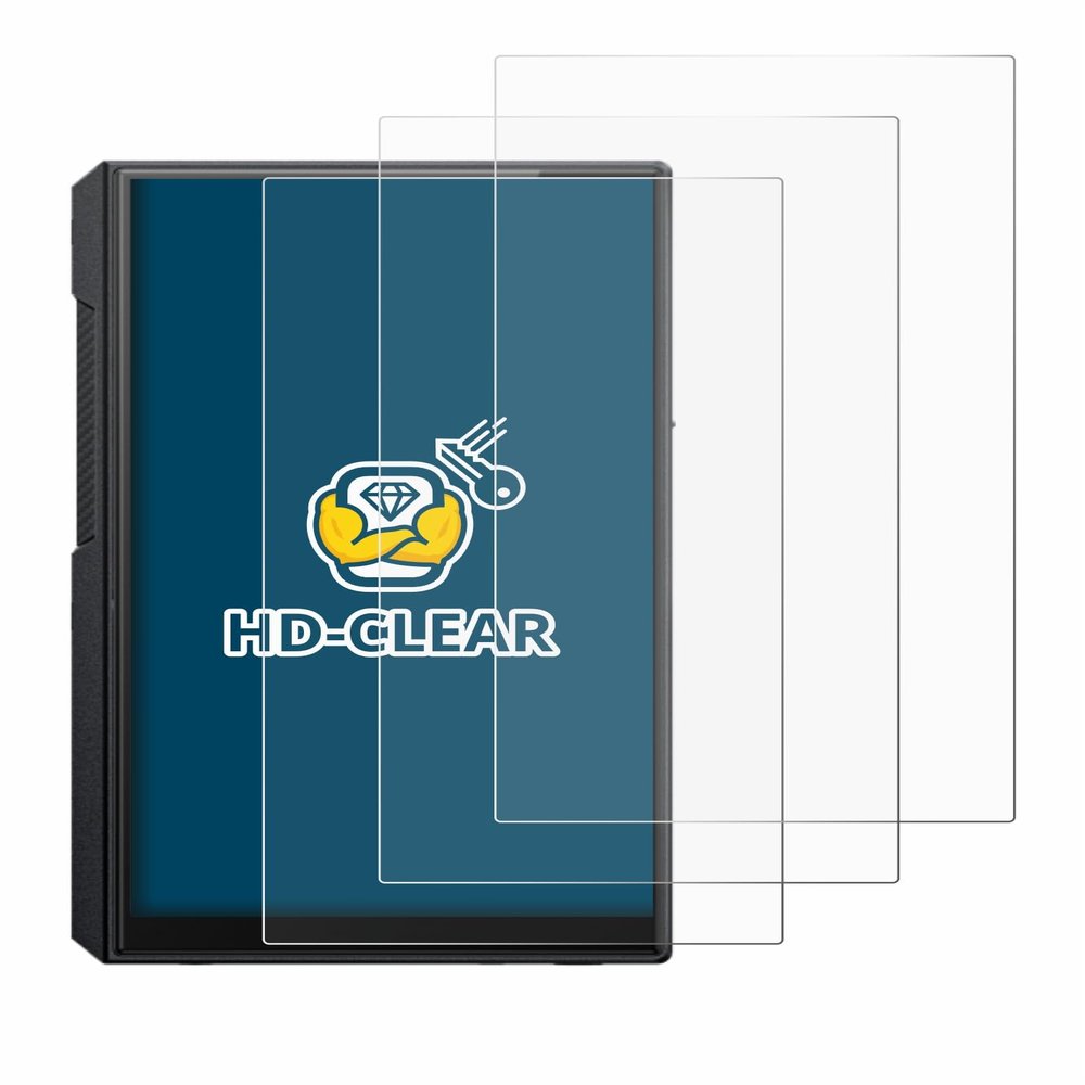brotect 6-Pack Screen Protector compatible with FiiO M11s - HD-Clear Protection Film