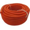 1/2 in. x 100 ft Shurtek Flexible Corrugated Orange HDPE Non Split Tubing Wire Loom view 1